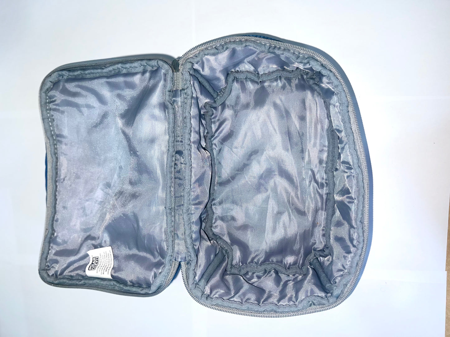 Blue Lunch Bag With Extra Pouch