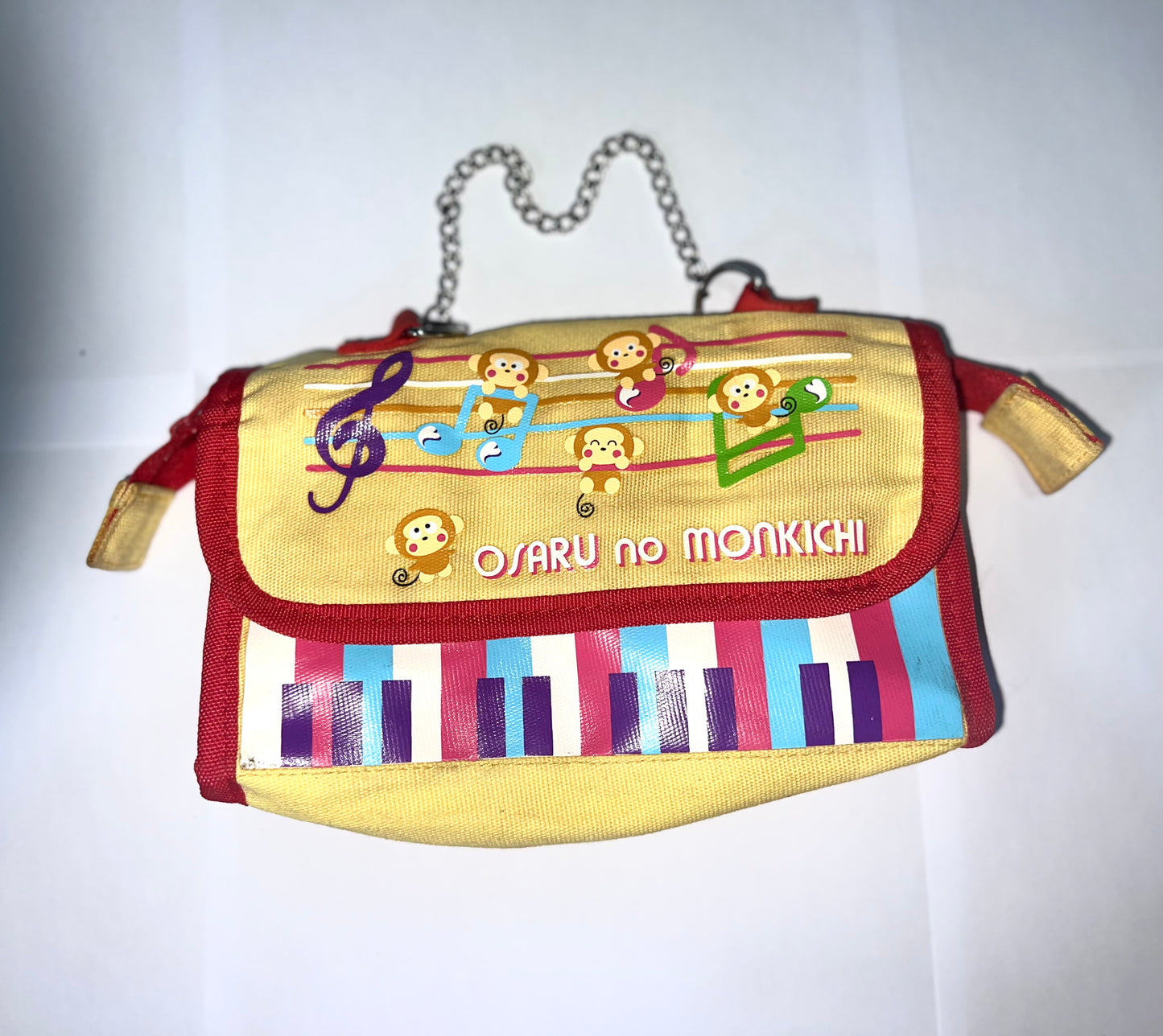 Yellow and Red Purse with Cute Straps