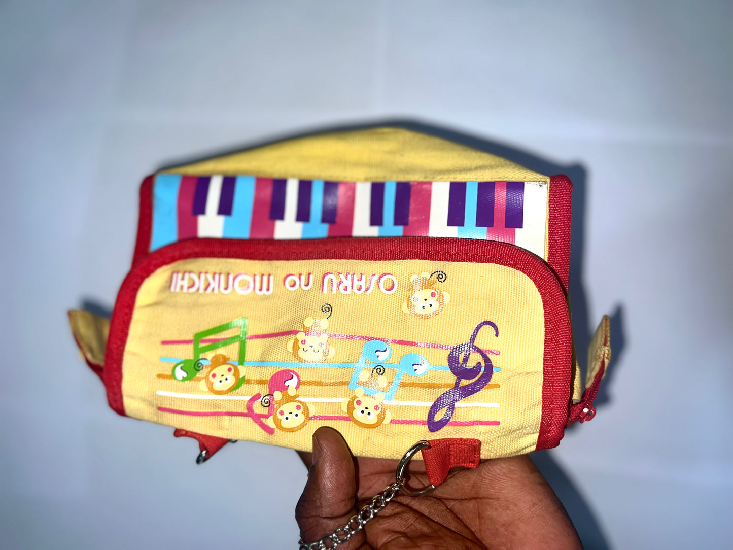 Yellow and Red Purse with Cute Straps