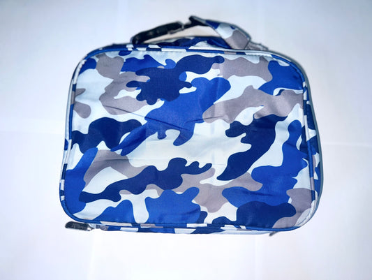 Camou-Blue Lunch Bag