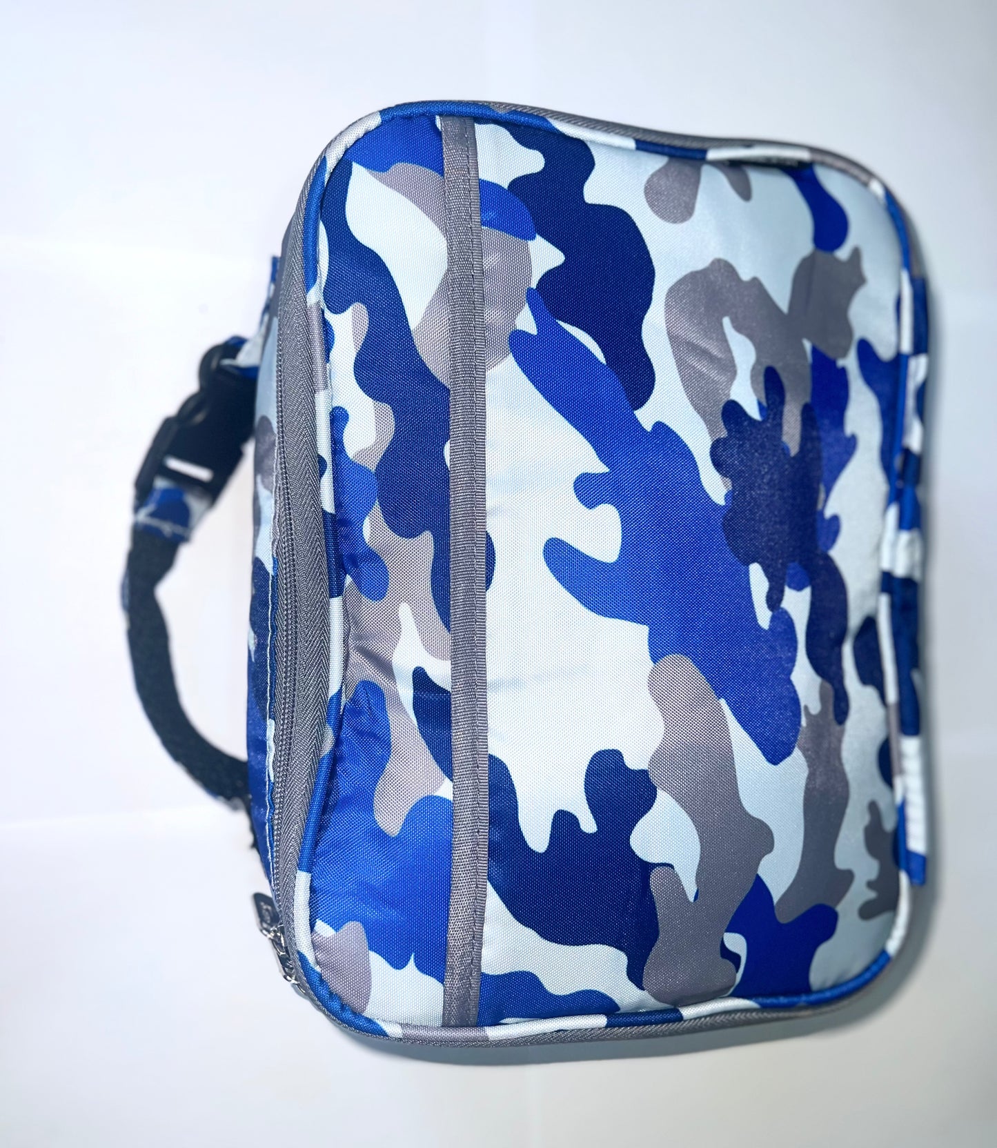 Camou-Blue Lunch Bag