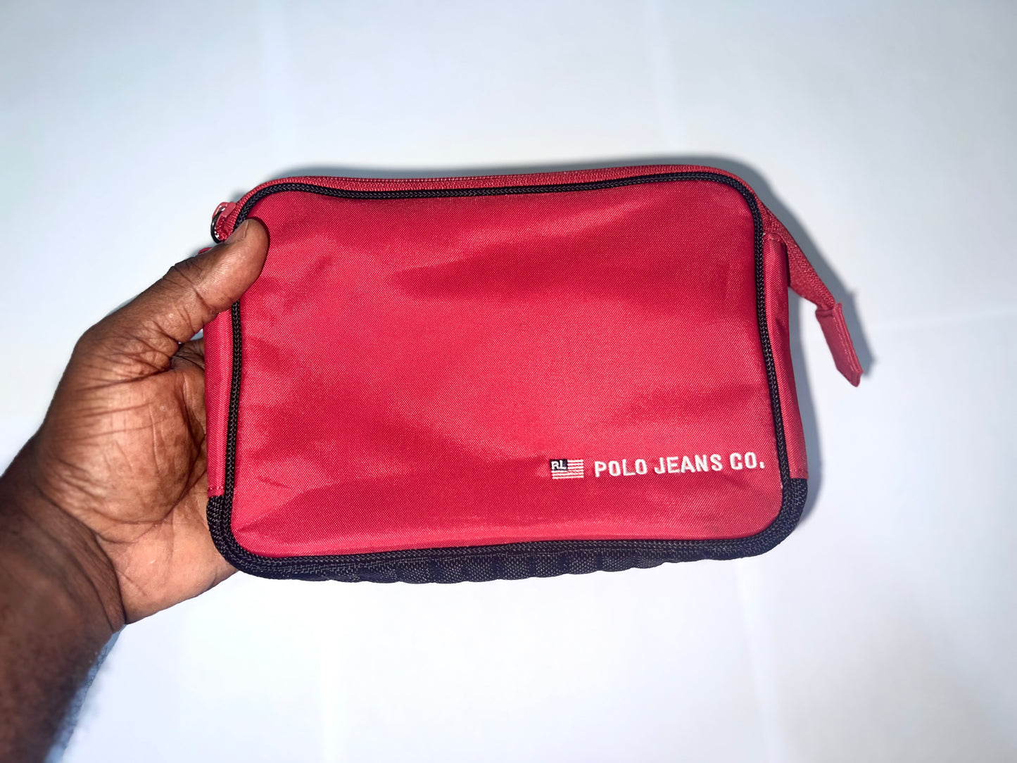 Ralph Lauren Red Polo Pouch